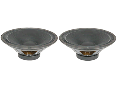 PAIR PACK (X2) Eminence DELTA 15 8ohm 15" 400watt Speakers